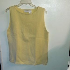 Liz Claiborne sleeveless sweater.